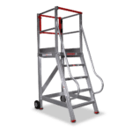Heavy Duty Step-Thru Platform Ladders