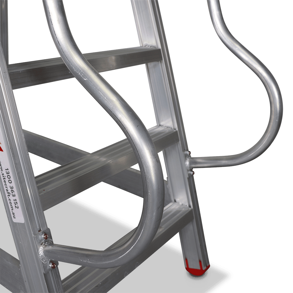 Heavy Duty Step-Thru Platform Ladders