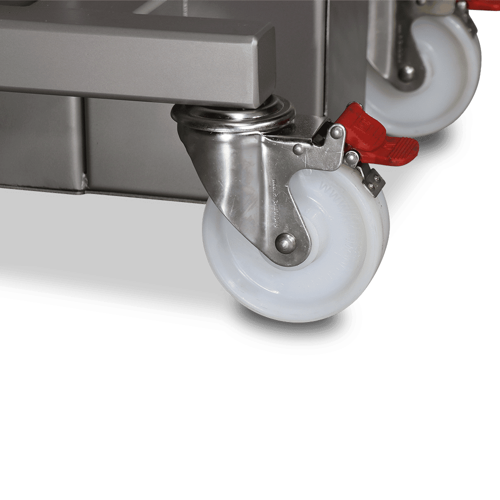 Logistec Electric Stainless Steel Compact Lifter 300Kg Caster