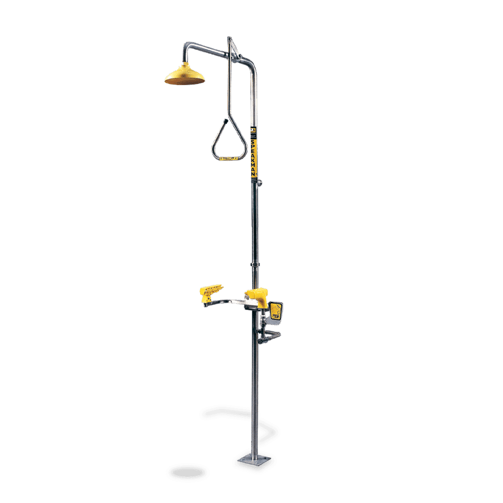 Combination Deluge Showers with Eye Wash