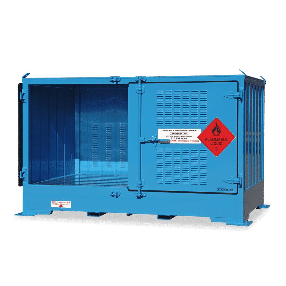 Outdoor Relocatable Dangerous Goods Stores 2 Pallets