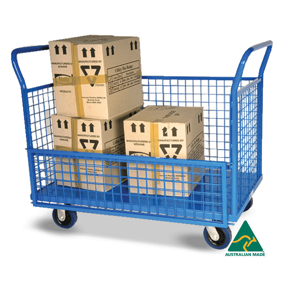 Sitequip Heavy Duty Caged Trolley