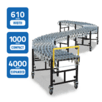 Expanding Skate Conveyor - 610mm Wide