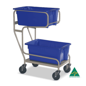 2 Tier Bin Trolley