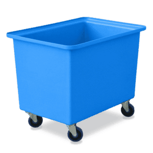 350L Tapered Rectangular Tub Trolley
