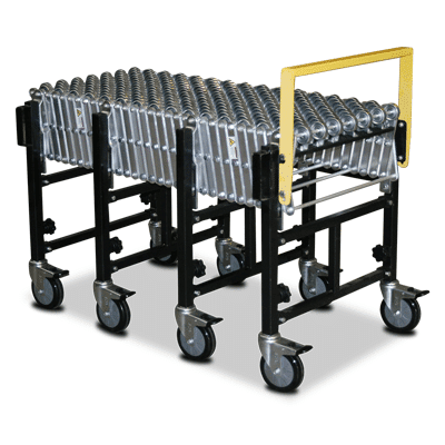 Expanding Skate Conveyor 460mm Wide 1.5 Metre When Compacted 4 Metre When Expanded
