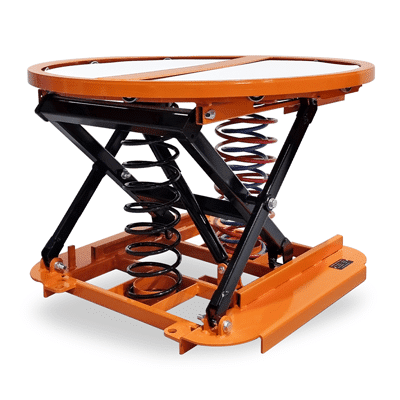 Logistec Spring Pallet Positioner Pallet lifter Powder Coated