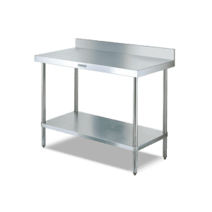 Stainless Steel Workbench with Splashback