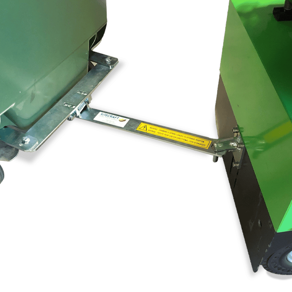 Universal Towing Attachment To Suit 660L Bins – Front