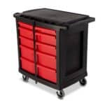 The Rubbermaid 5 Drawer Mobile Work Centre