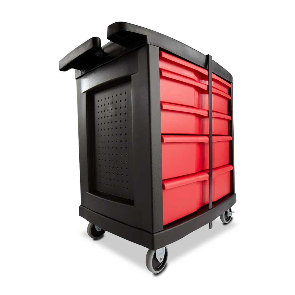 The Rubbermaid 5 Drawer Mobile Work Centre