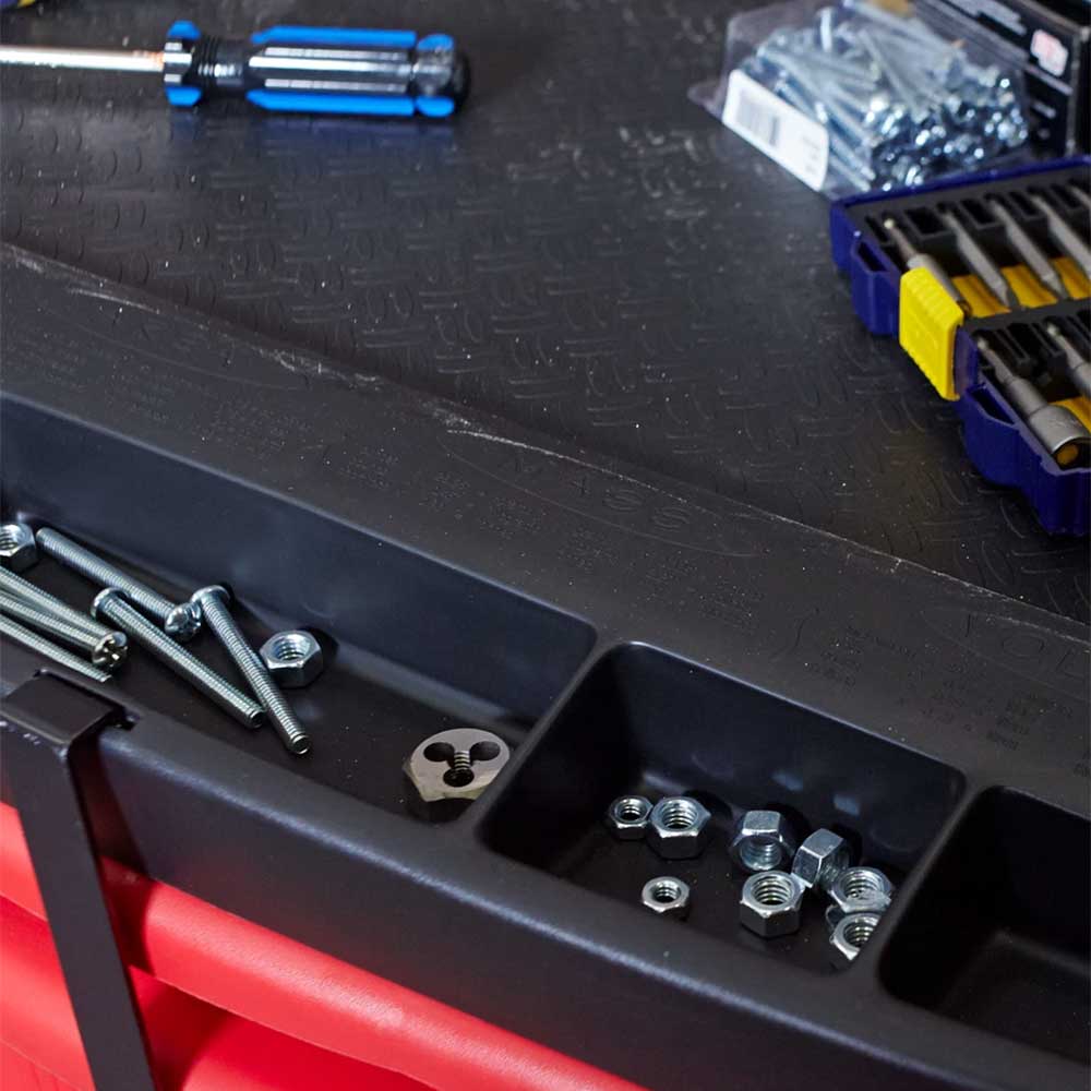 The Rubbermaid 5 Drawer Mobile Work Centre