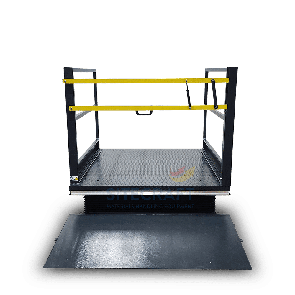 Low Profile Loading Dock Scissor Lift Table | 1000kg | 840mm Platform Height