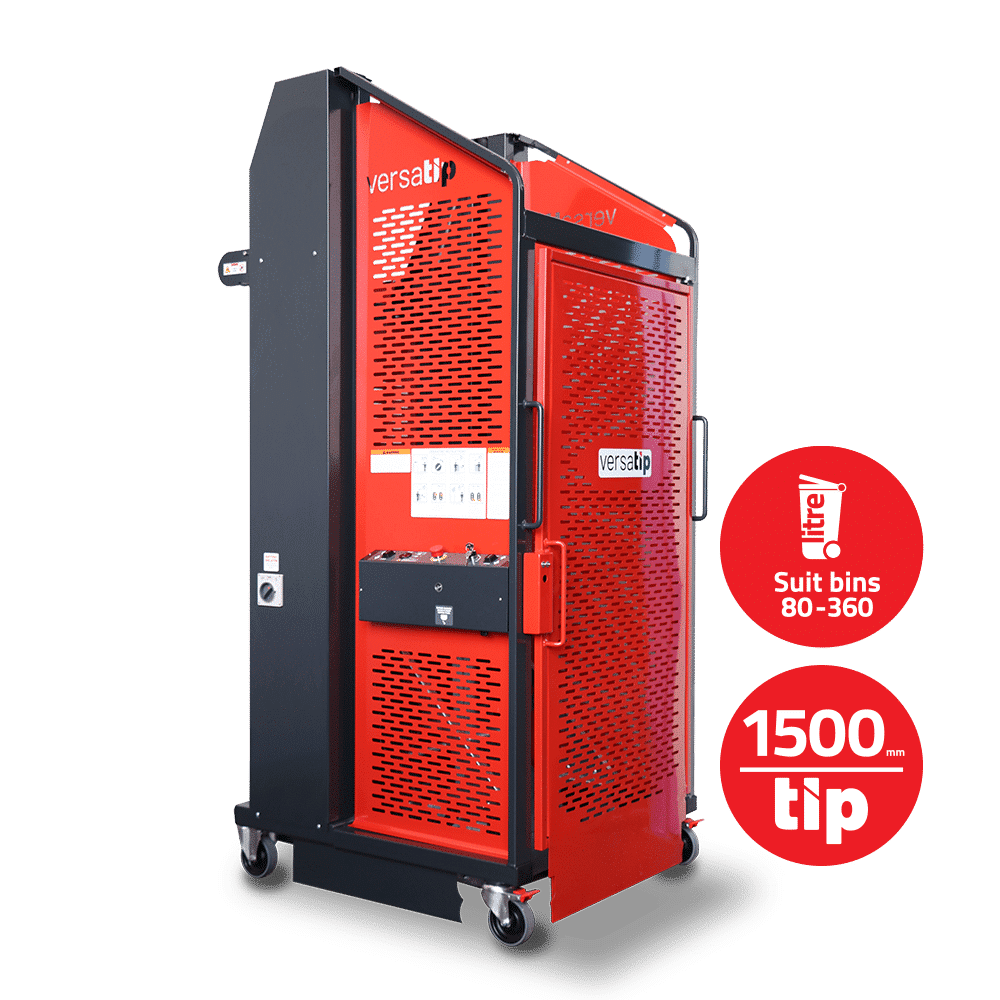 Versatip360 Bin Tipper - 1500mm Tip