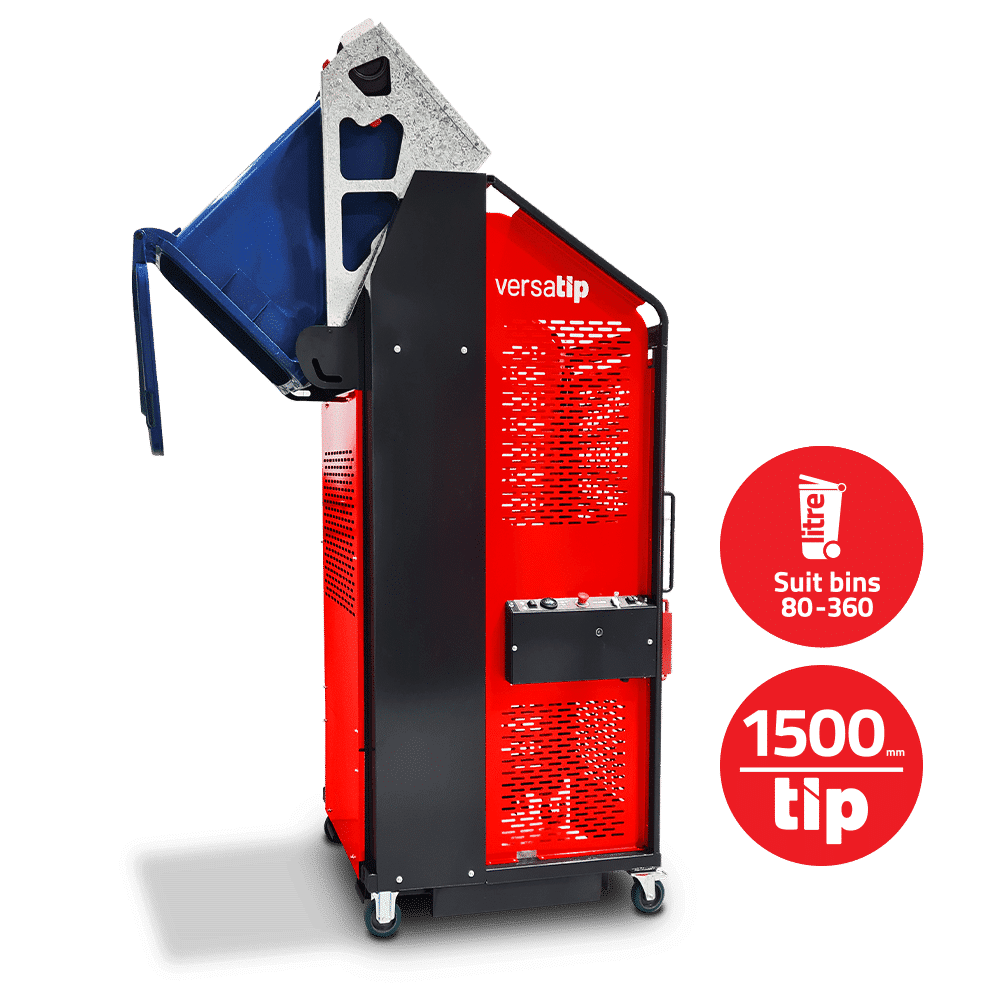 Versatip360 Bin Tipper - 1500mm Tip
