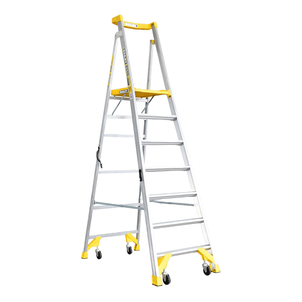 Bailey P170 Aluminium Job Station Ladders | 6 Step Model