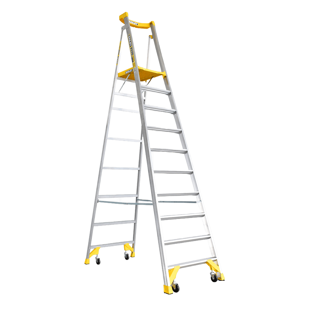 Bailey P170 Aluminium Job Station Ladders | 10 Step Model