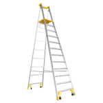 Bailey P170 Aluminium Job Station Ladders | 12 Step Model