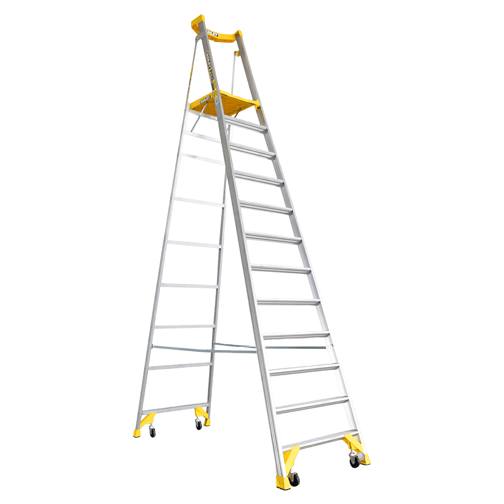 Bailey P170 Aluminium Job Station Ladders | 12 Step Model