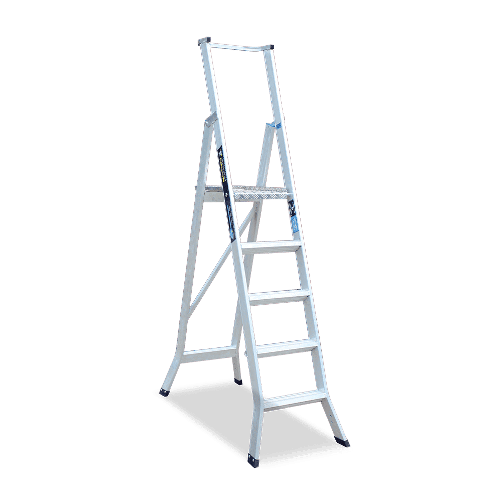 Sitecraft Folding Platform Ladders - 5 Steps