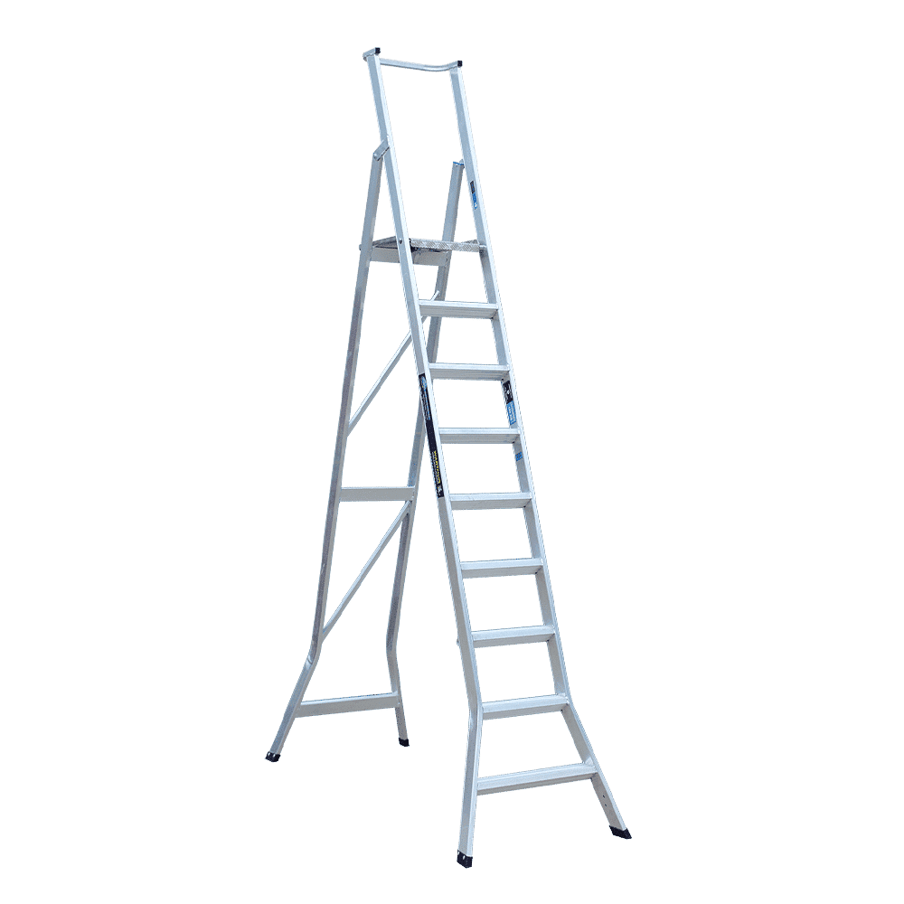 Sitecraft Folding Platform Ladders - 10 Steps