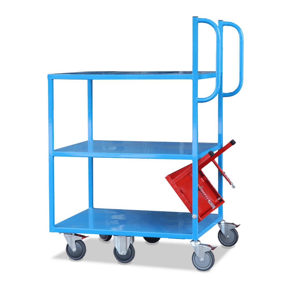 Sitequip Multi Deck Trolley with Step