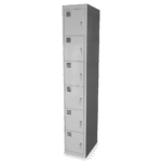 Six Tier Locker - 305mm width