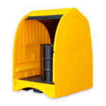 Hardtop Outdoor Drum Storage Unit 4 - Drum