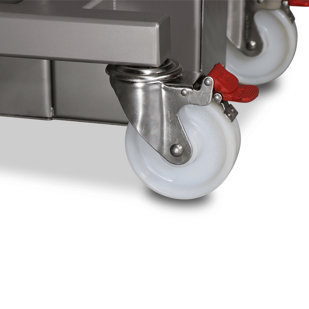 Logistec Electric Stainless Steel Compact Lifter 300Kg Caster