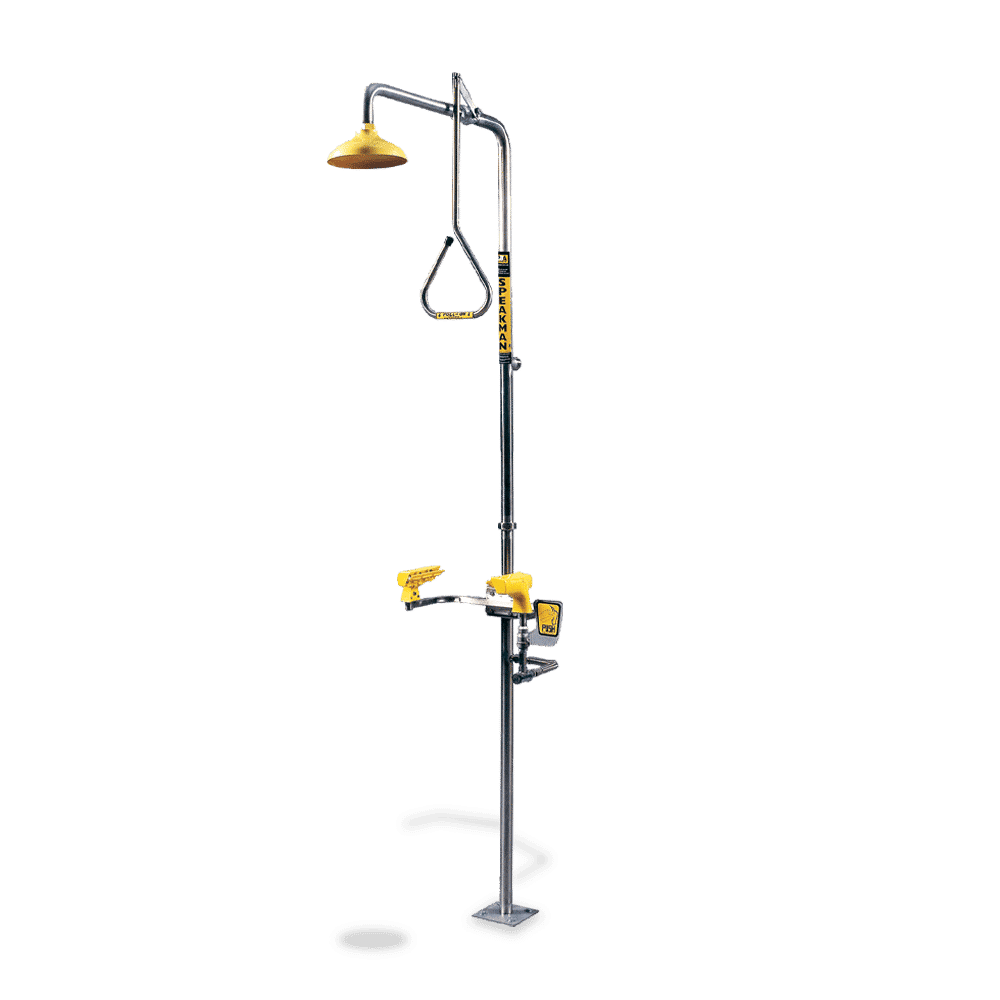 Combination Deluge Showers with Eye Wash