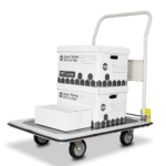 Sitepro Medium Single Deck Platform Trolley with Folding Handle - 920 x 610mm