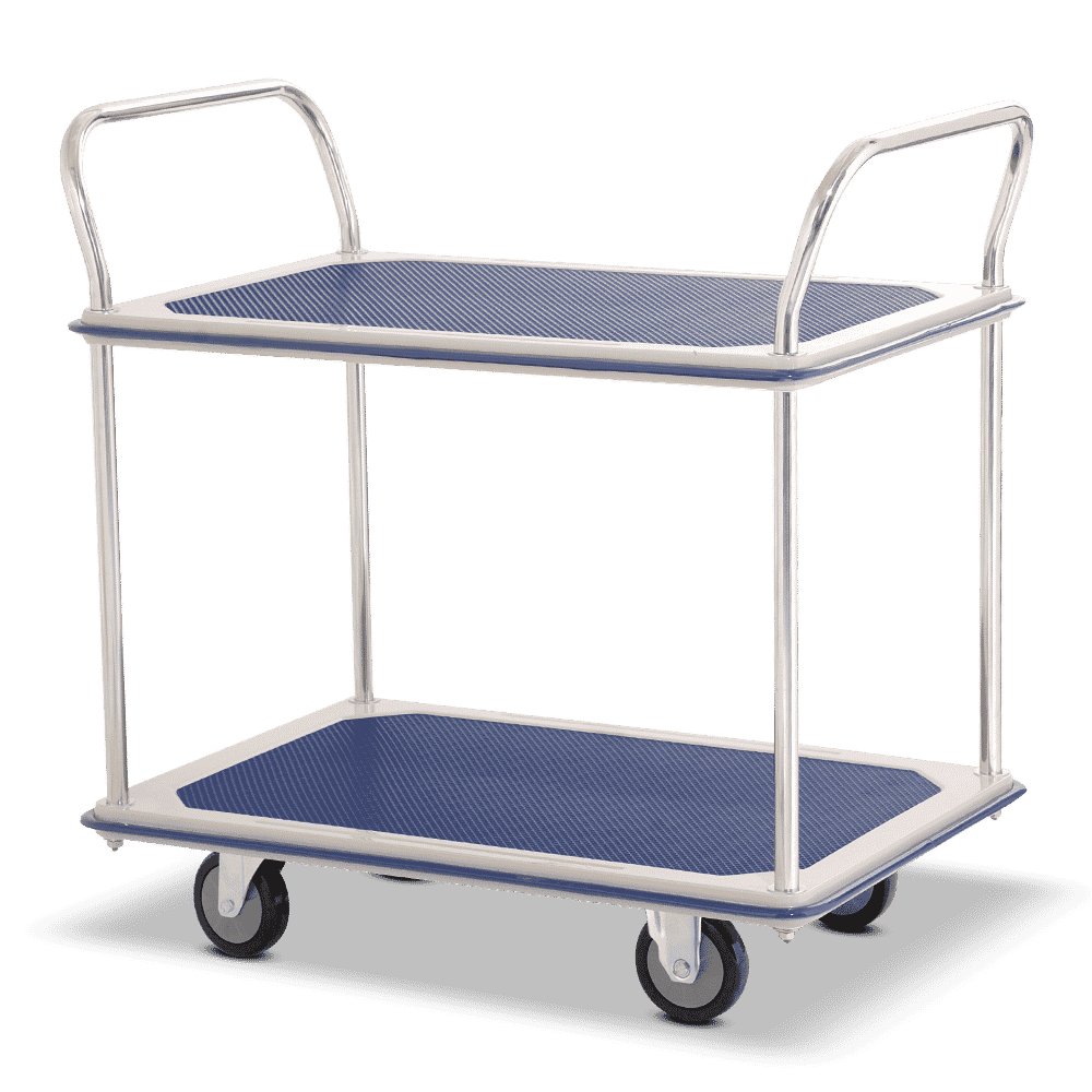 Sitepro Medium 2 Tier Platform Trolley - 920 x 610mm