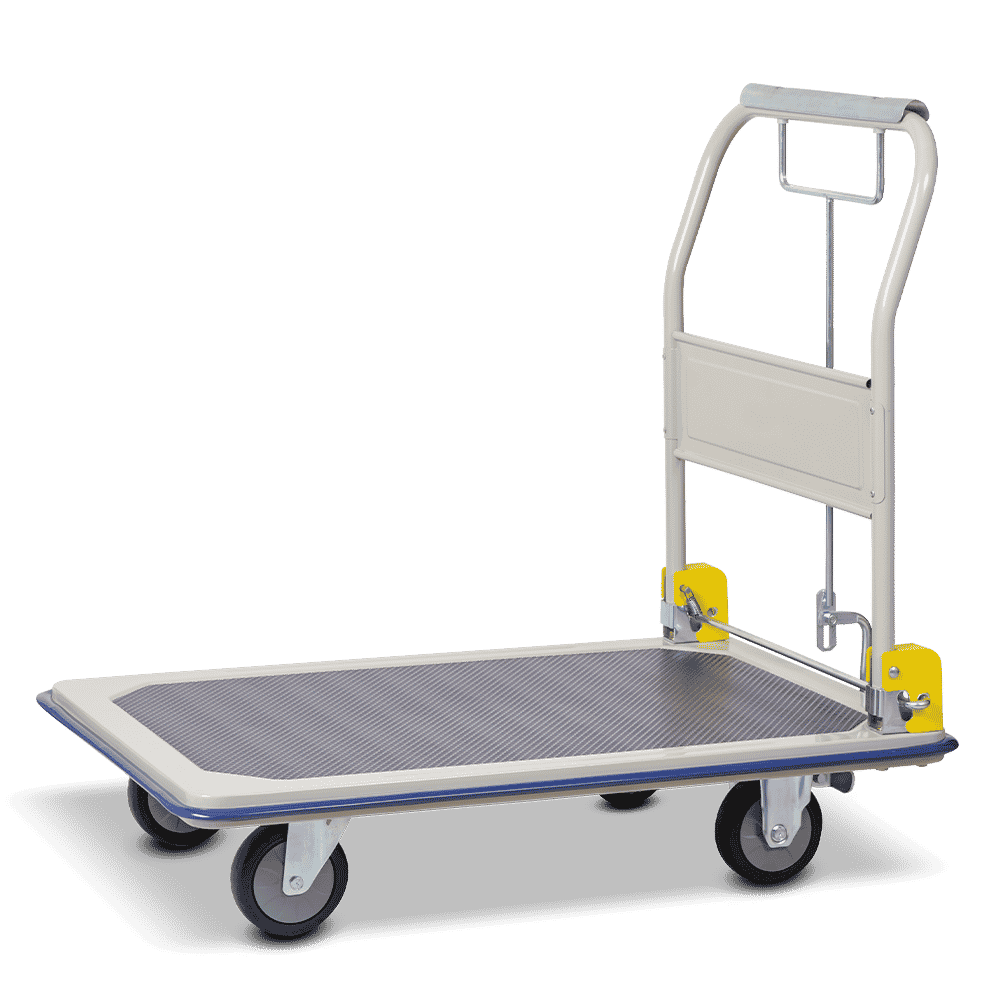 Sitepro Medium Size Platform Trolley with Deadman Brake, Dimension 920 x 610mm