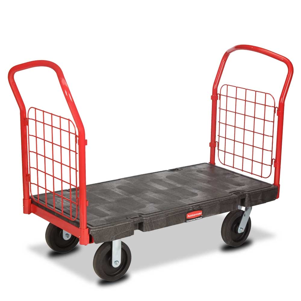 The Rubbermaid Side Panel Platform Truck