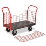 The Rubbermaid Side Panel Platform Truck