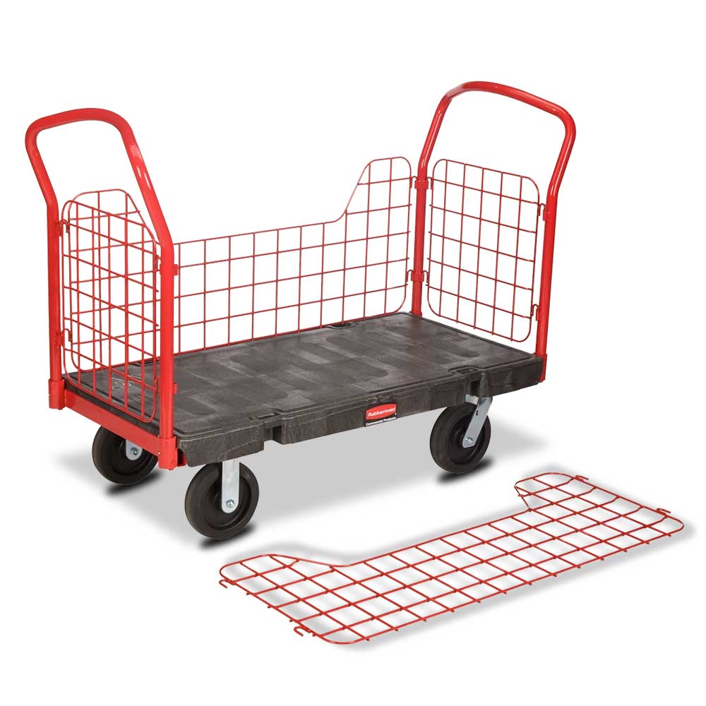 The Rubbermaid Side Panel Platform Truck