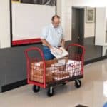 The Rubbermaid Side Panel Platform Truck