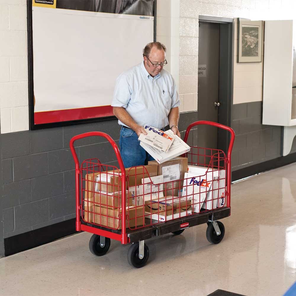 The Rubbermaid Side Panel Platform Truck