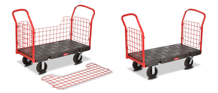 The Rubbermaid Side Panel Platform Truck