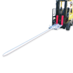 Slip-On Roll Prong attached with forklift