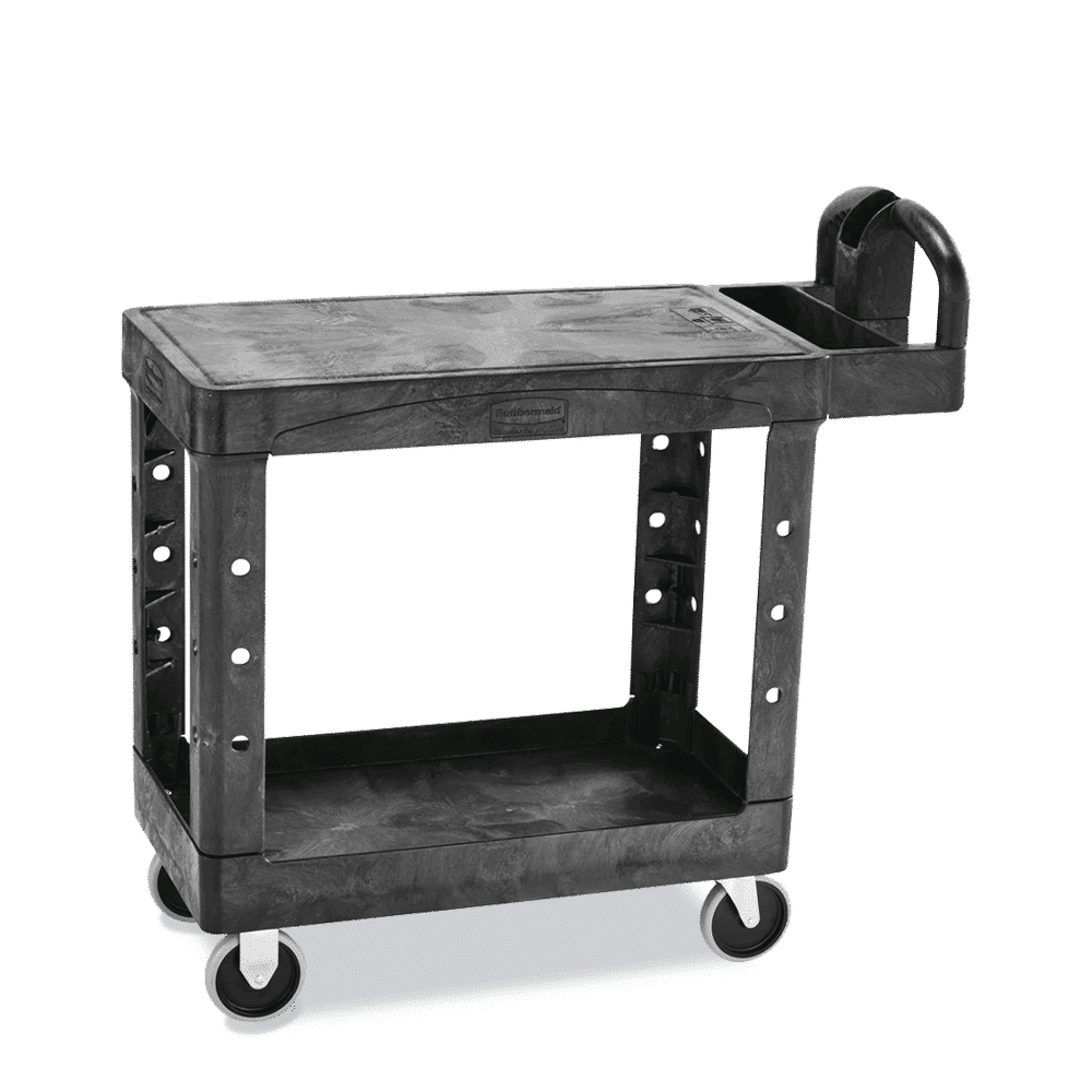 Rubbermaid Flat Shelf Utility Cart Small
