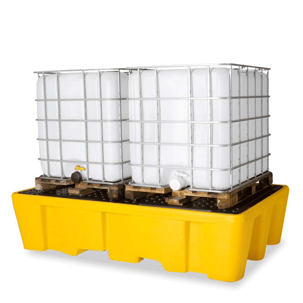 Double IBC Spill Pallet (Side-by-Side)