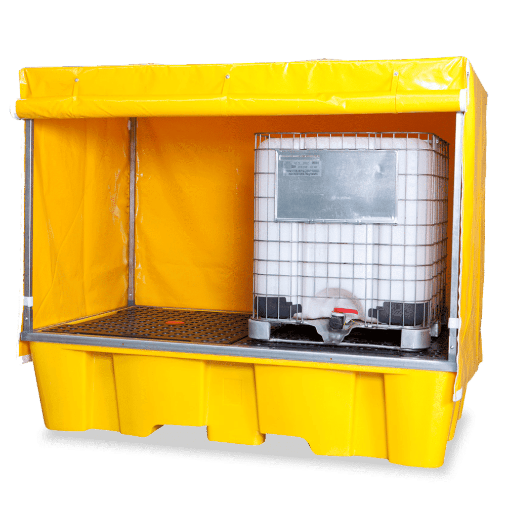 Double IBC with Bund Cover and Frame