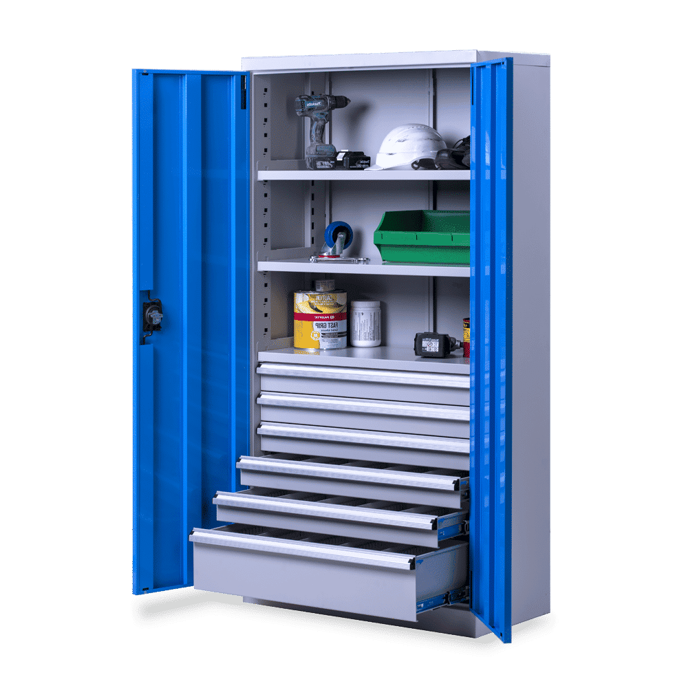 Sitequip 6 Drawer Workshop Cabinet