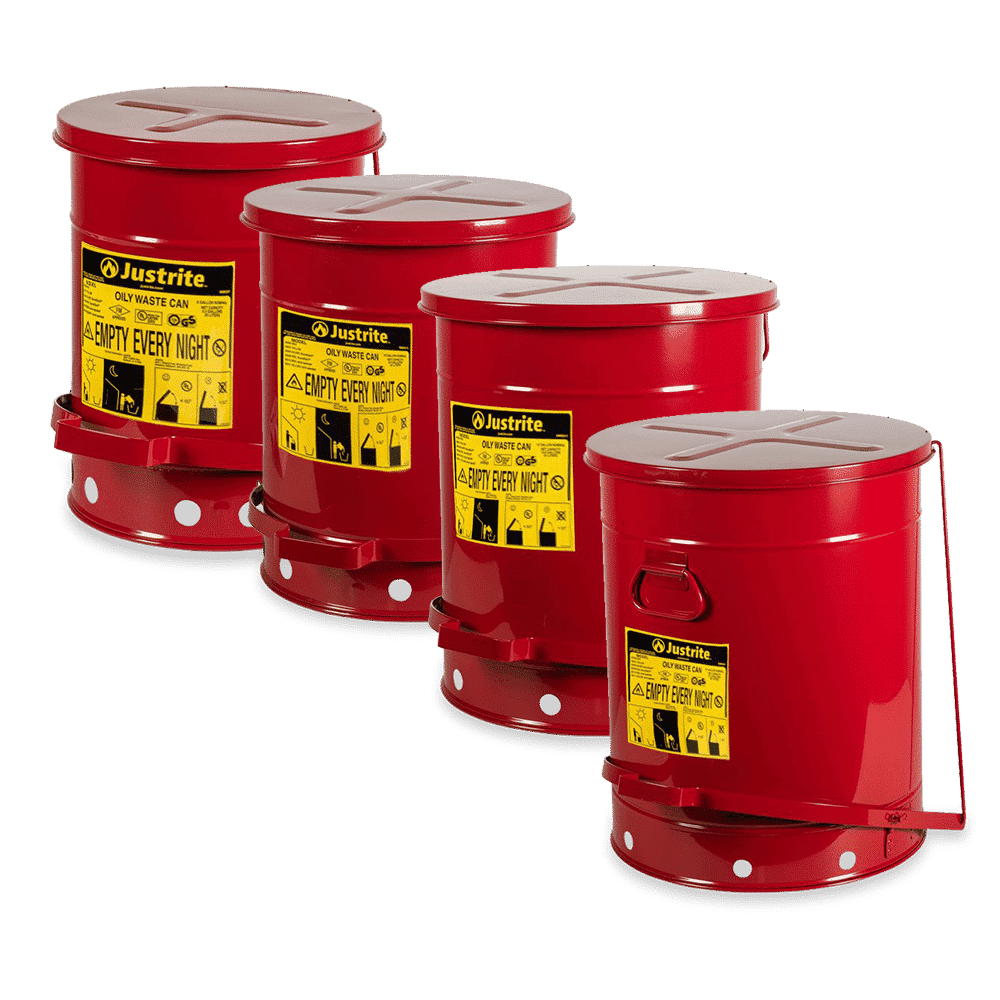 Oily Waste Cans 38 to 80 litres