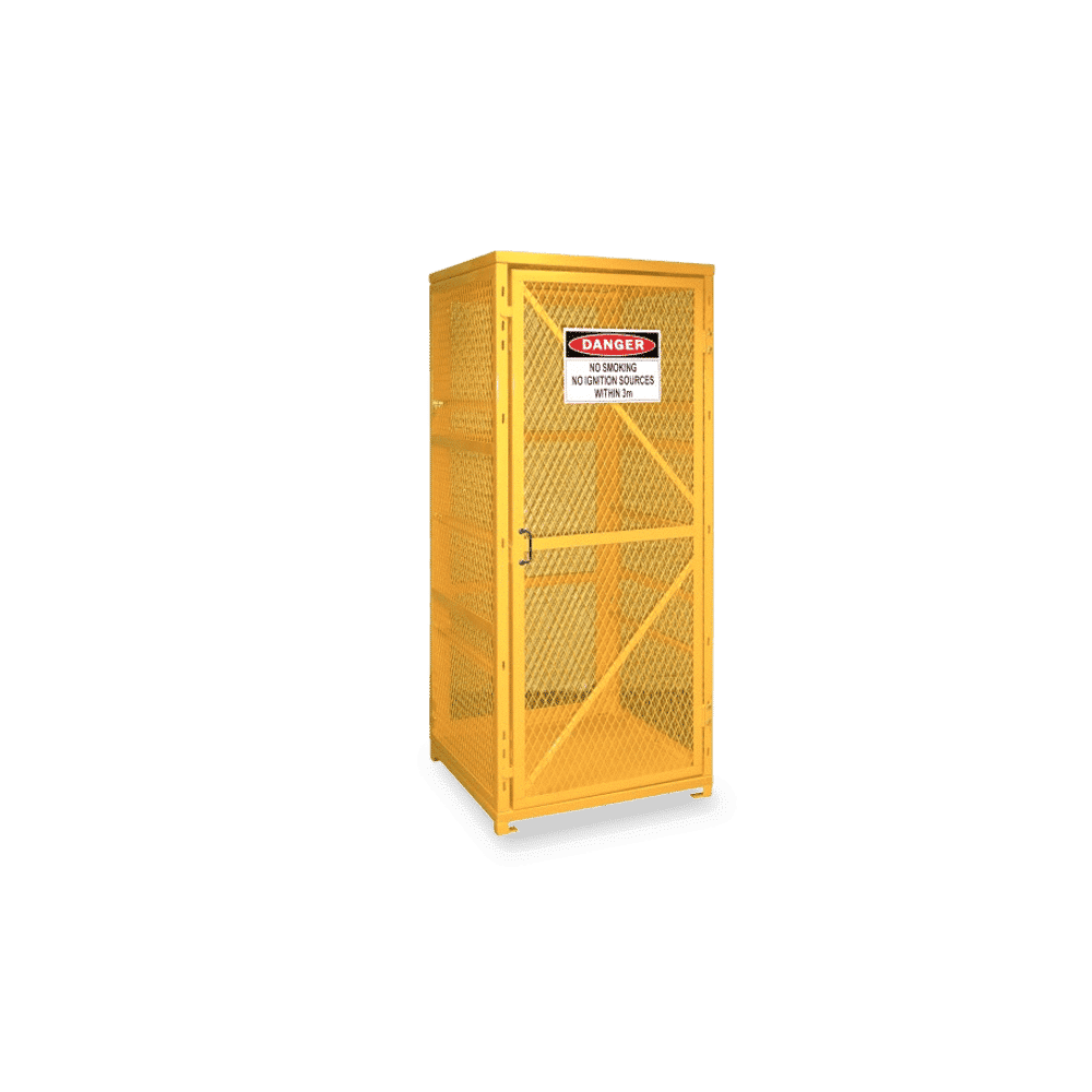 9 Gas Cylinder Storage Cage