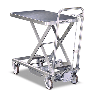 Stainless Steel Scissor Trolley